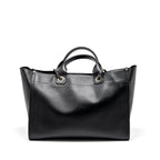 CHANEL DEAUVILLE STUDDED TOTE BAG CAVIAR BLACK SHW