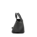 HERMES PICOTIN 18 CLEMENCE SO BLACK WITH BLACK HARDWARE