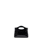 CHANEL 24C MINI 31 CLUTCH WITH CHAIN SHINY CALFSKIN BLACK LGHW (MICROCHIP)