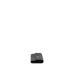 CHANEL FLAP LONG WALLET CAVIAR BLACK GHW