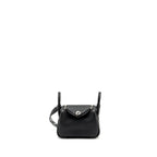 HERMES MINI LINDY CLEMENCE BLACK SHW