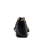 CHANEL GRAND SHOPPING TOTE BAG CAVIAR BLACK GHW