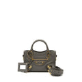 BALENCIAGA MINI CITY BAG GREY GHW
