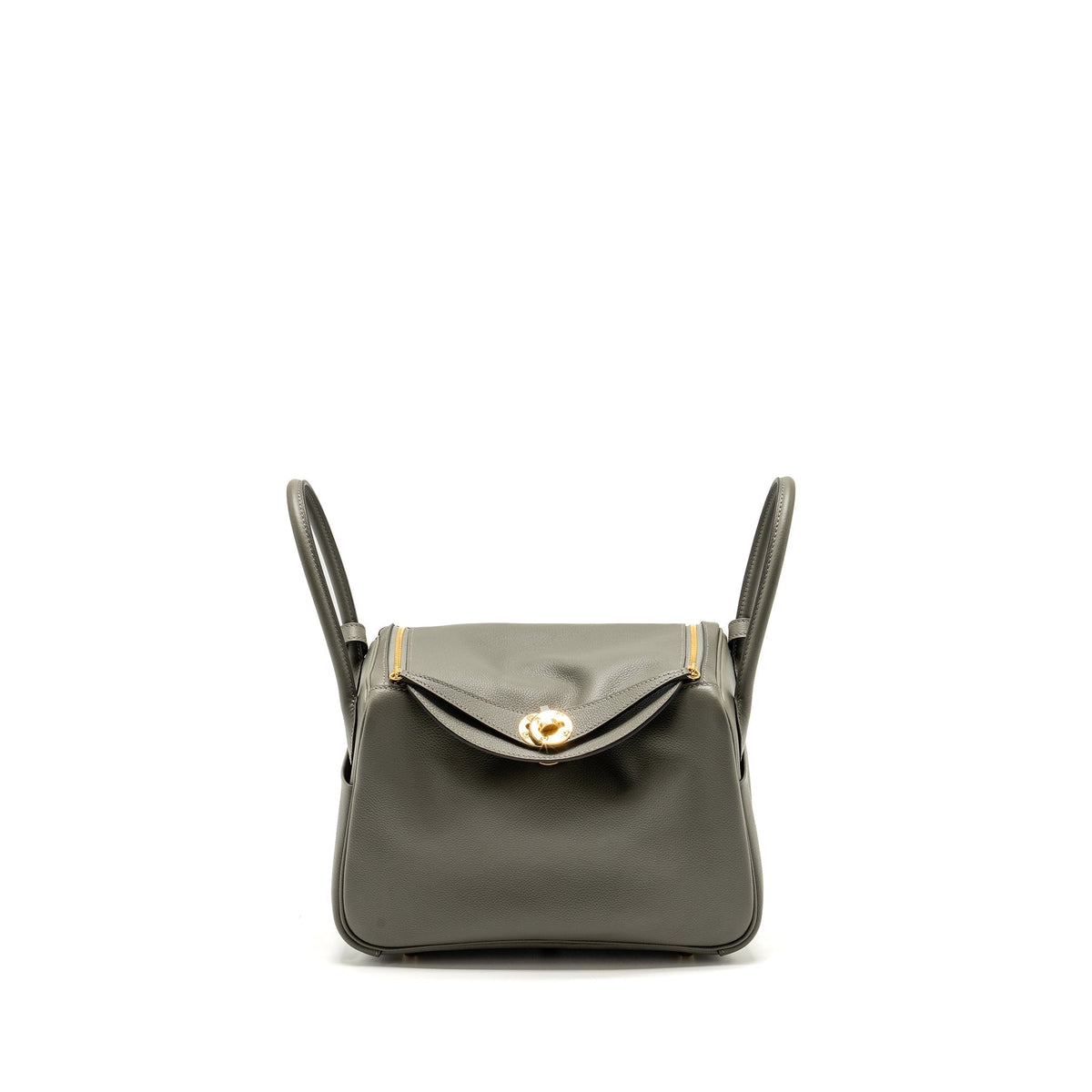 HERMES LINDY 26 EVERCOLOR GRIS MEYER GHW