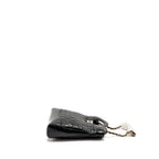 CHANEL 24S MINI 31 BAG SHINY LAMBSKIN BLACK LGHW (MICROCHIP)