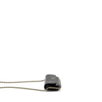 CHANEL 22A PHONE CASE/MINI WALLET ON CHAIN LAMBSKIN BLACK LGHW (MICROCHIP)