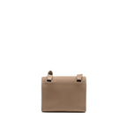 Hermes Sac A Depeches 21 Bag Togo Etoupe SHW