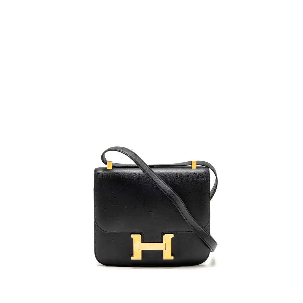 Hermes Constance 24 epsom black GHW
