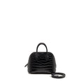 HERMES MINI BOLIDE ALLIGATOR MISSISSIPPIENSIS MAT BLACK SHW