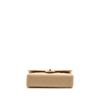 CHANEL MEDIUM CLASSIC DOUBLE FLAP CAVIAR BEIGE GHW