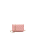 CHANEL CLASSIC WALLET ON CHAIN CAVIAR PINK LGHW (MICROCHIP)