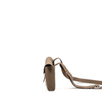 Hermes Sac A Depeches 21 Bag Togo Etoupe SHW