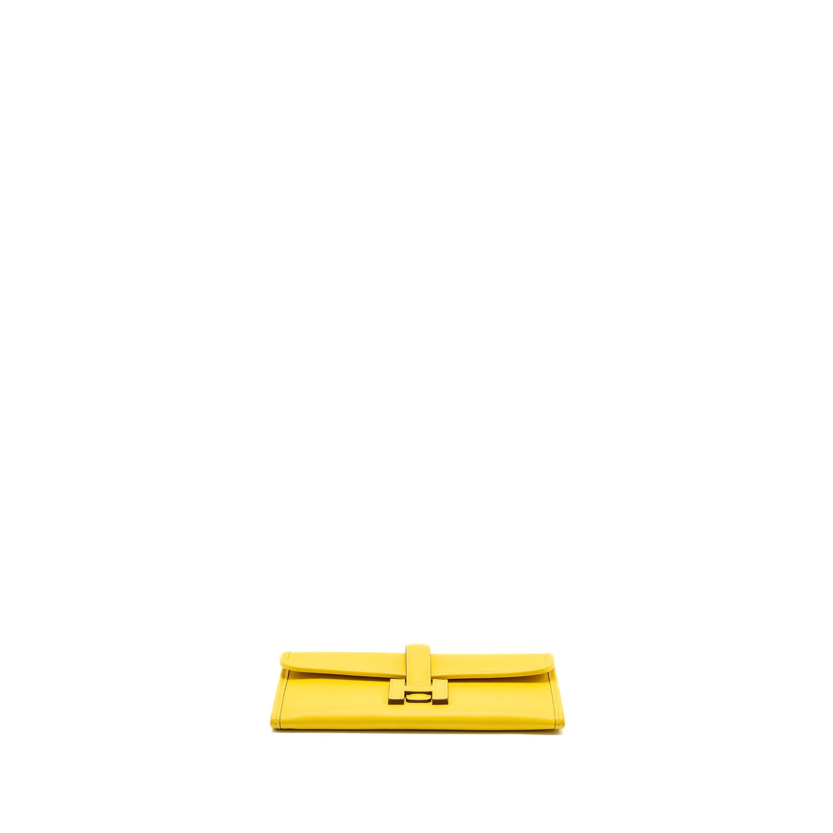 Hermes Jige Wallets swift Jaune De Naples / rose sakura SHW