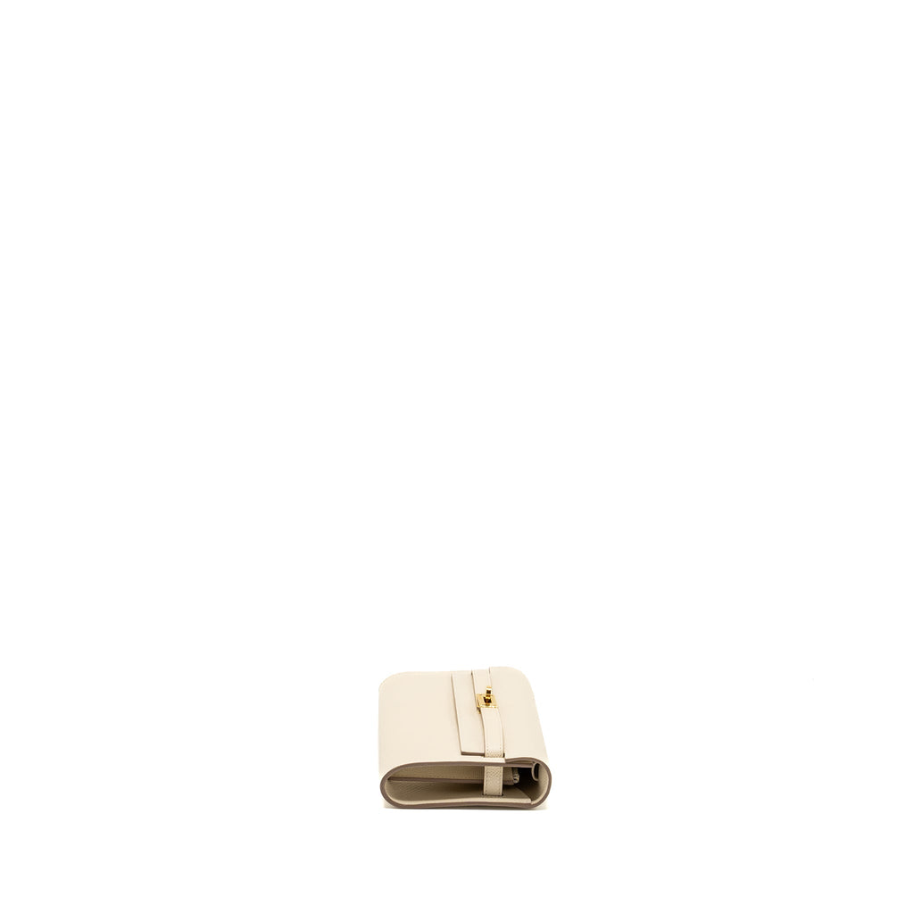 Hermes classic Kelly To Go epsom craie GHW