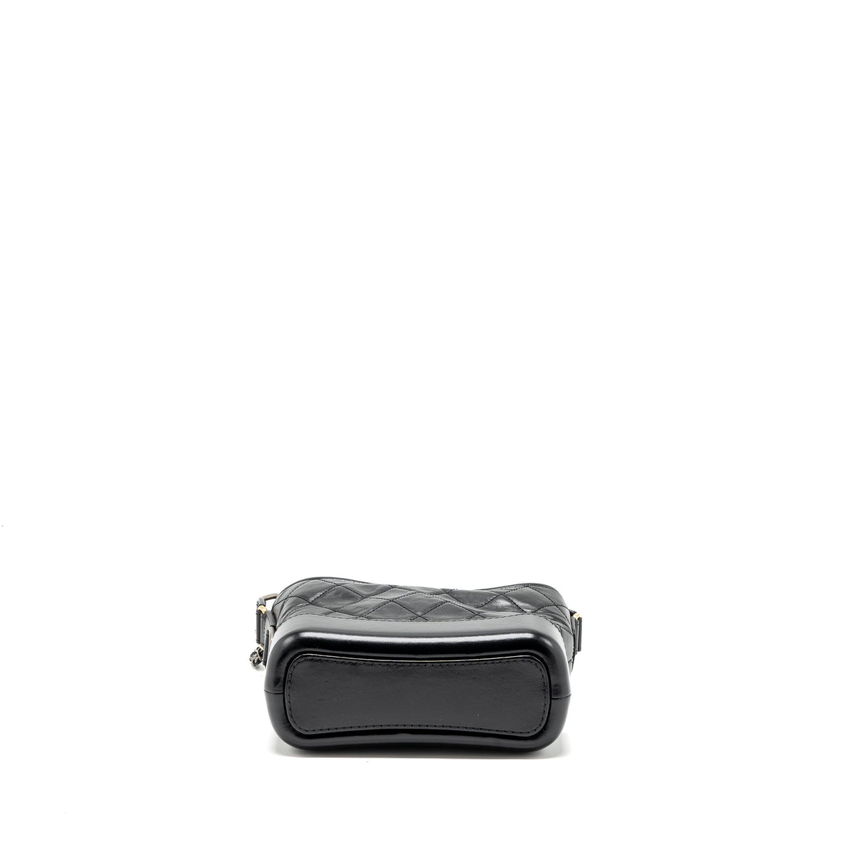 CHANEL SMALL GABRIELLE HOBO BAG AGED CALFSKIN BLACK MULTICOLOUR HARDWARE