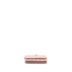 CHANEL CLASSIC WALLET ON CHAIN CAVIAR LIGHT PINK LGHW(MICROCHIP)