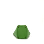 HERMES PICOTIN 18 LOCK BAG CLEMENCE VERT YUCCA GHW