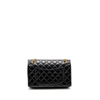 CHANEL SMALL 2.55 225 REISSUE FLAP BAG AGED CALFSKIN BLACK GHW
