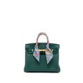 Hermes birkin 25 togo Z6 Malachite GHW