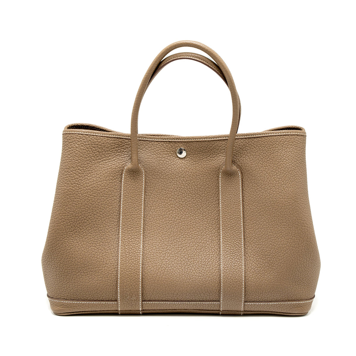 Hermes Garden Party 36 Etoupe SHW