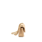 CHANEL SMALL CLASSIC DOUBLE FLAP BAG CAVIAR BEIGE GHW