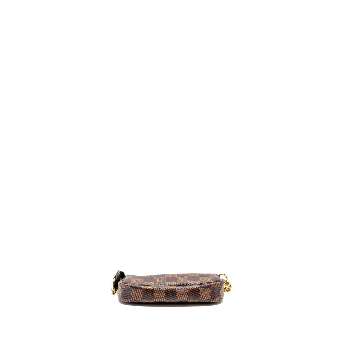 LOUIS VUITTON MINI POCHETTE ACCESSORIES DAMIER EBENE CANVAS GHW