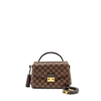 LOUIS VUITTON CROISETTE DAMIER EBENE GHW