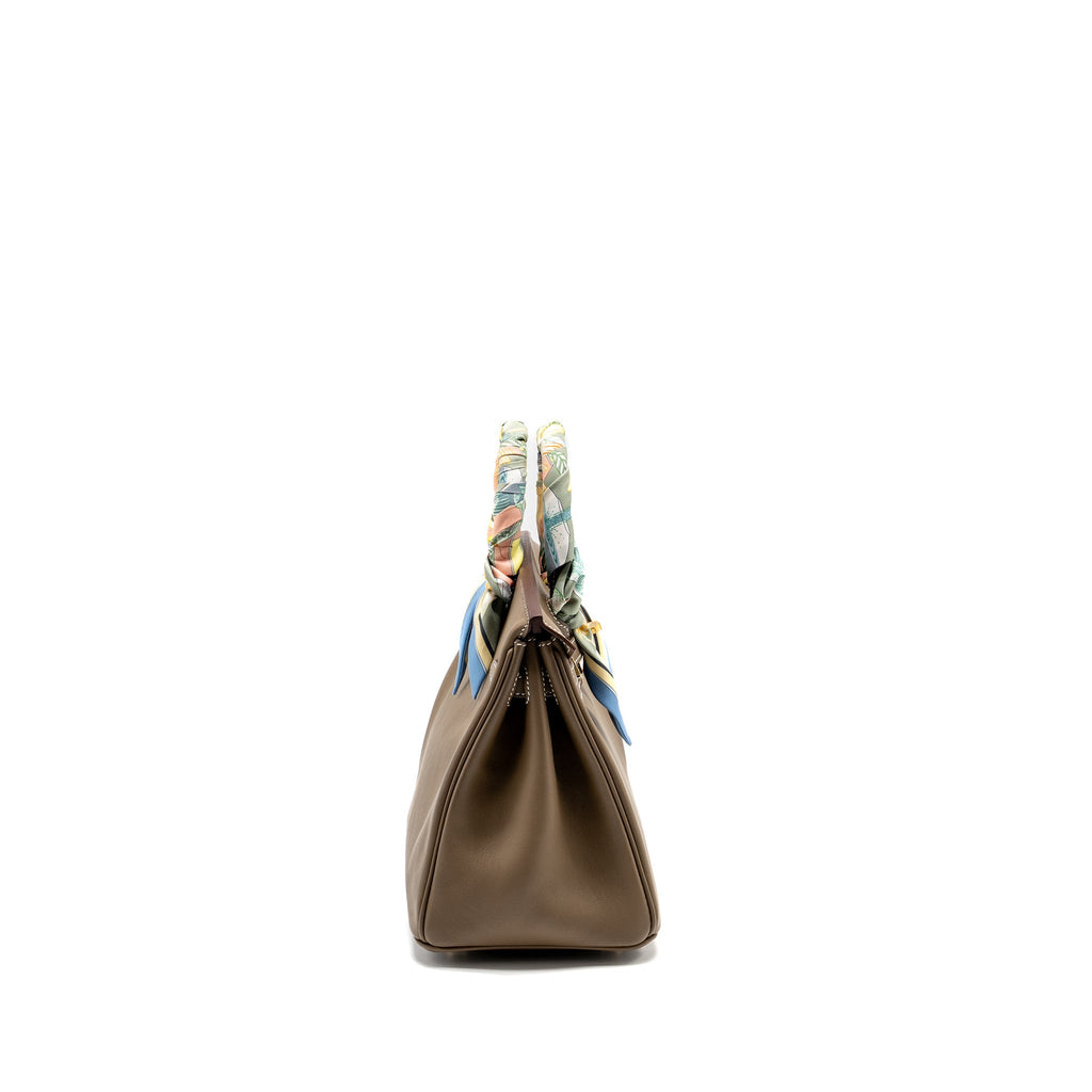 Hermes Birkin 25 Swift Etoupe GHW