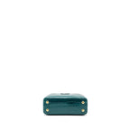 LOUIS VUITTON CAPUCINES MINI CROCODILE BRILLANT BLUE CANARD GHW
