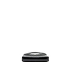 CHANEL 24C MINI 31 CLUTCH WITH CHAIN SHINY CALFSKIN  BLACK LGHW(MICROCHIP)