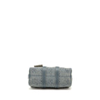 LOUIS VUITTON KEEPALL BANDOULIERE 25 WASHED DENIM CANVAS BLUE SHW