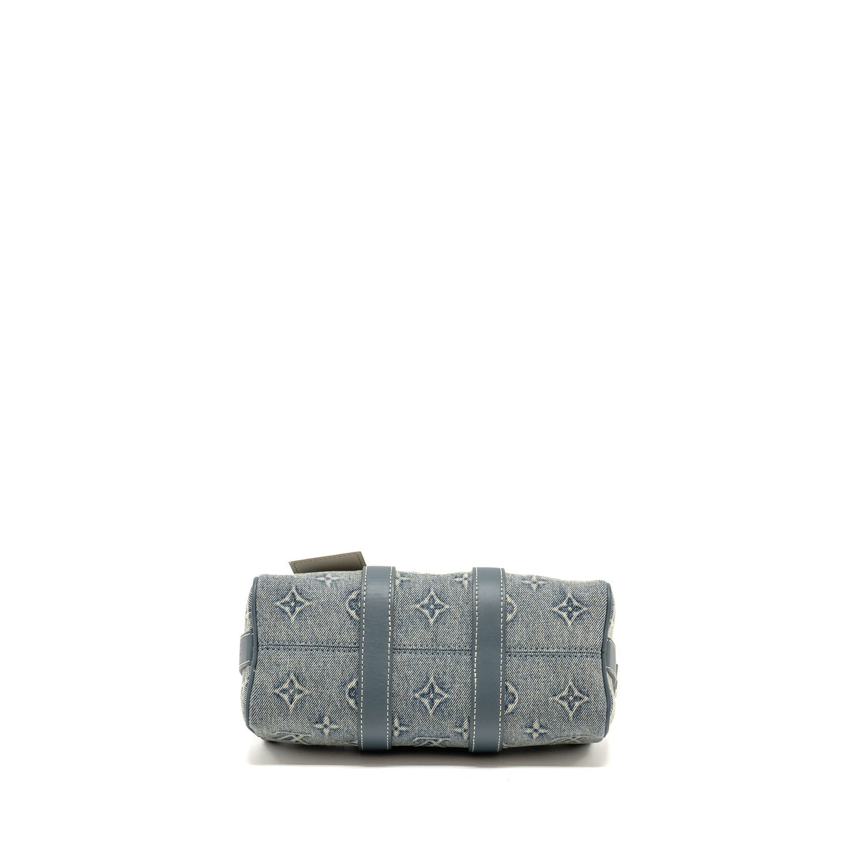 LOUIS VUITTON KEEPALL BANDOULIERE 25 WASHED DENIM CANVAS BLUE SHW