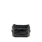 CHANEL SMALL GABRIELLE HOBO BAG CALFSKIN BLACK MULTICOLOUR HARDWARE