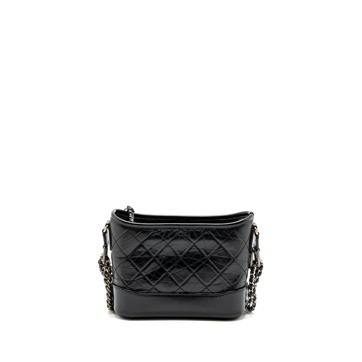CHANEL SMALL GABRIELLE HOBO BAG CALFSKIN BLACK MULTICOLOUR HARDWARE