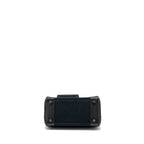HERMES BIRKIN 25 CARGO CANVAS TOILE GEOLAND / SWIFT BLACK SHW