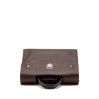 Dior Diorever Bag Pebbled Leather Dark Brown SHW