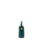 LOUIS VUITTON CAPUCINES MINI CROCODILE BRILLANT BLUE CANARD GHW