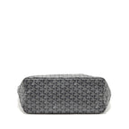GOYARD SAINT LOUIS PM TOTE BAG GOYARDLINE CANVAS GREY SHW