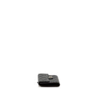CHANEL CLASSIC SMALL FLAP WALLET LAMBSKIN BLACK LGHW