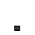 CHANEL BOY FLAP COMPACT WALLET CAVIAR BLACK RUTHENIUM HARDWARE