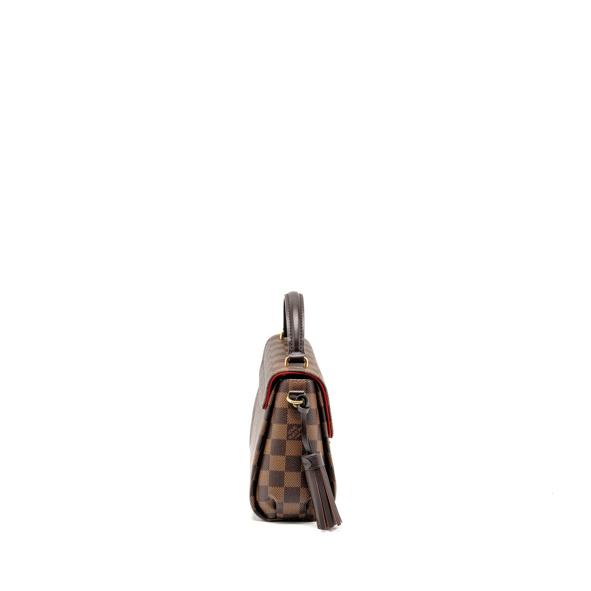 LOUIS VUITTON CROISETTE DAMIER EBENE GHW