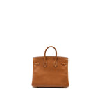 HERMES BIRKIN 25 BARENIA FAUBOURG FAUVE GHW