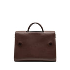 Dior Diorever Bag Pebbled Leather Dark Brown SHW