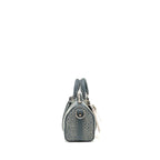 LOUIS VUITTON KEEPALL BANDOULIERE 25 WASHED DENIM CANVAS BLUE SHW