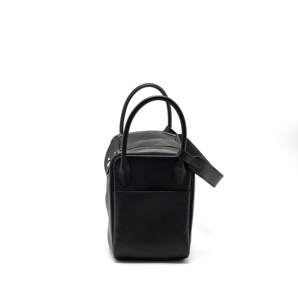 HERMES LINDY 30 CLEMENCE BLACK SHW