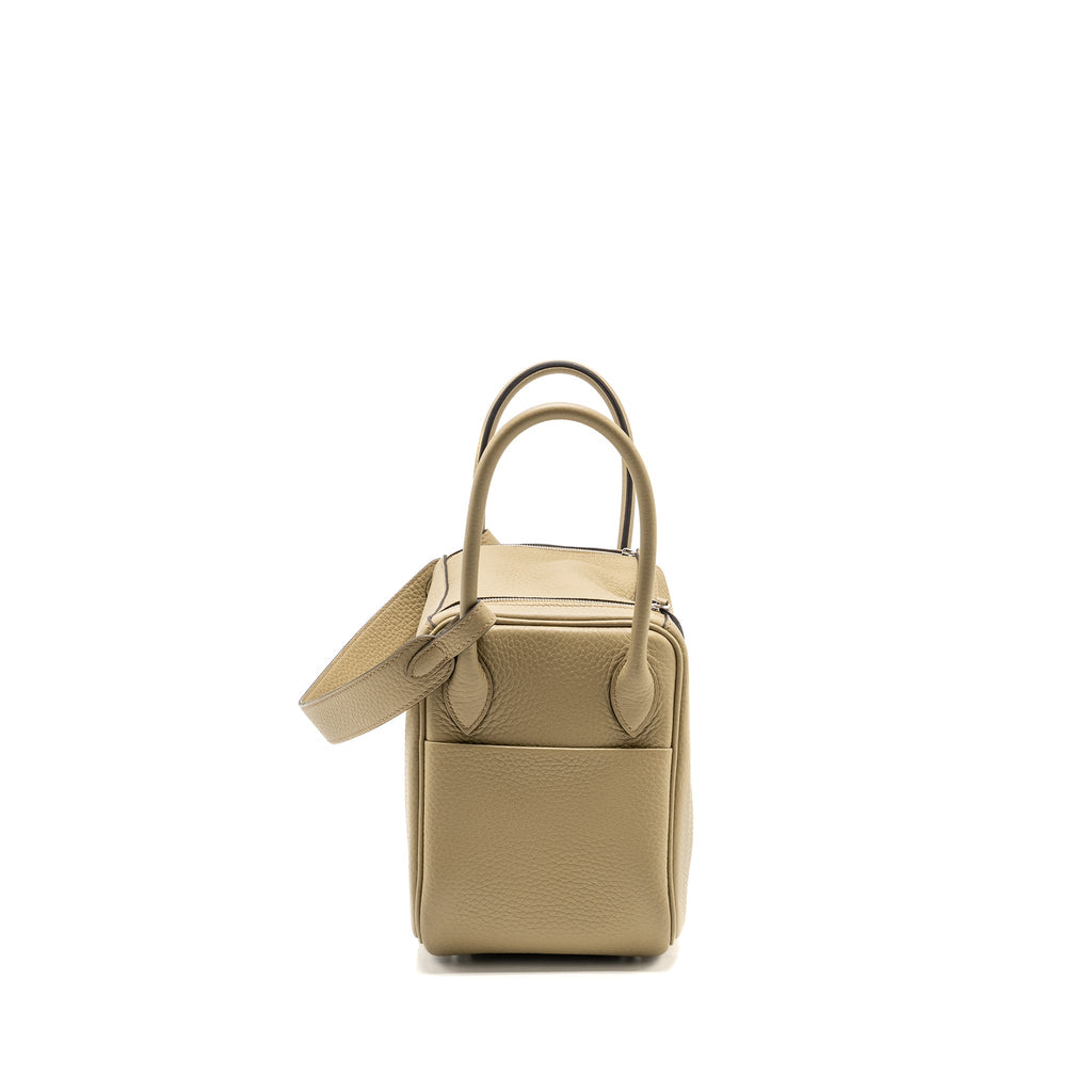 Hermes Lindy 26 Clemence Beige Marfa SHW