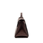 Dior Diorever Bag Pebbled Leather Dark Brown SHW
