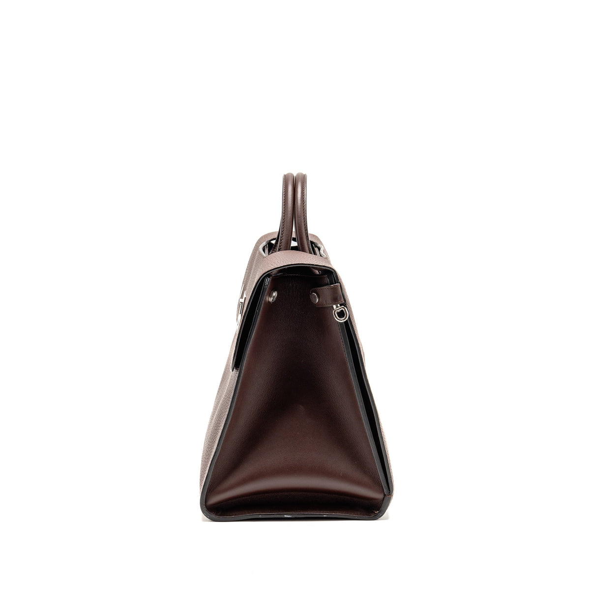 Dior Diorever Bag Pebbled Leather Dark Brown SHW