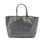 GOYARD SAINT LOUIS PM TOTE BAG GOYARDLINE CANVAS GREY SHW