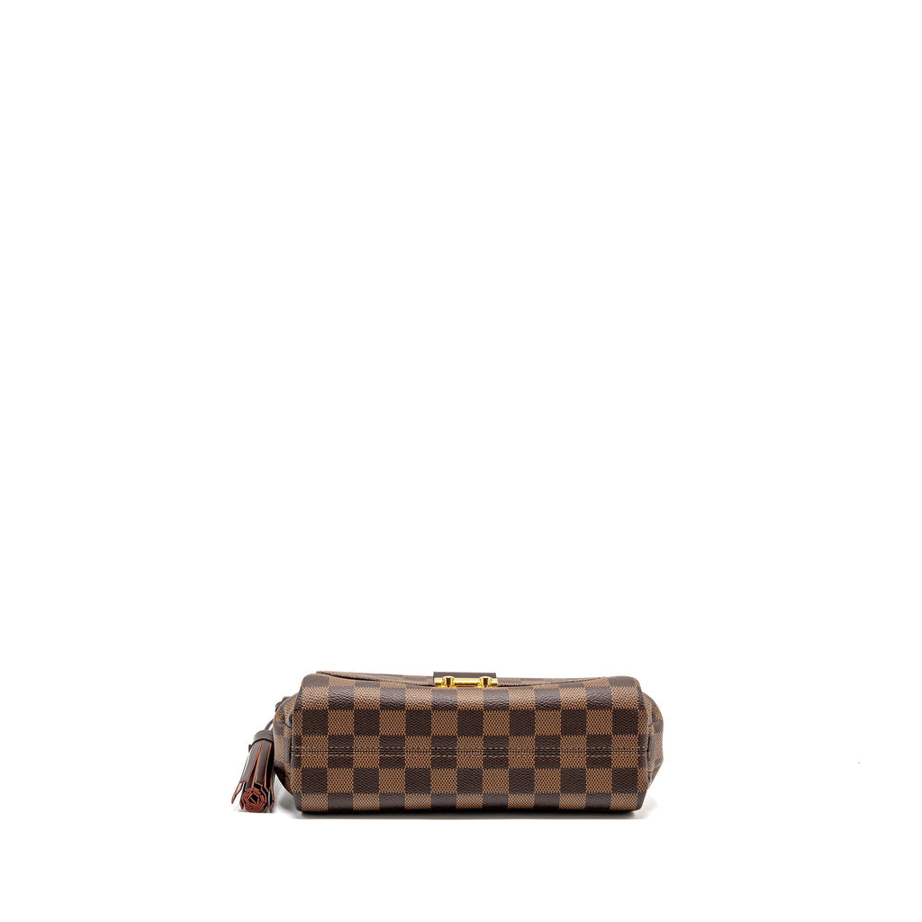 LOUIS VUITTON CROISETTE DAMIER EBENE GHW
